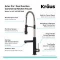 Кухонний змішувач ARTEC PRO™ KPF-1603SFSMB Kraus