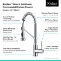 Змішувач кухонний BOLDEN™ KPF-1610CH Kraus