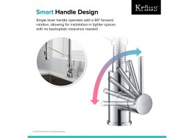 Змішувач кухонний BOLDEN™ KPF-1610SFSCH Kraus *Товар з вітрини-foto8