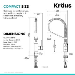 Кухонний комплект KCA-1200: мийка нижнього монтажу ELLIS KBU32 + змішувач KPF-1610SS Kraus-foto16