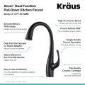 Кухонний змішувач ANSEL™ KPF-1675MB Kraus