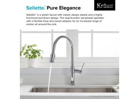 Кухонний змішувач SELLETTE™ KPF-1680SFS Kraus-foto12