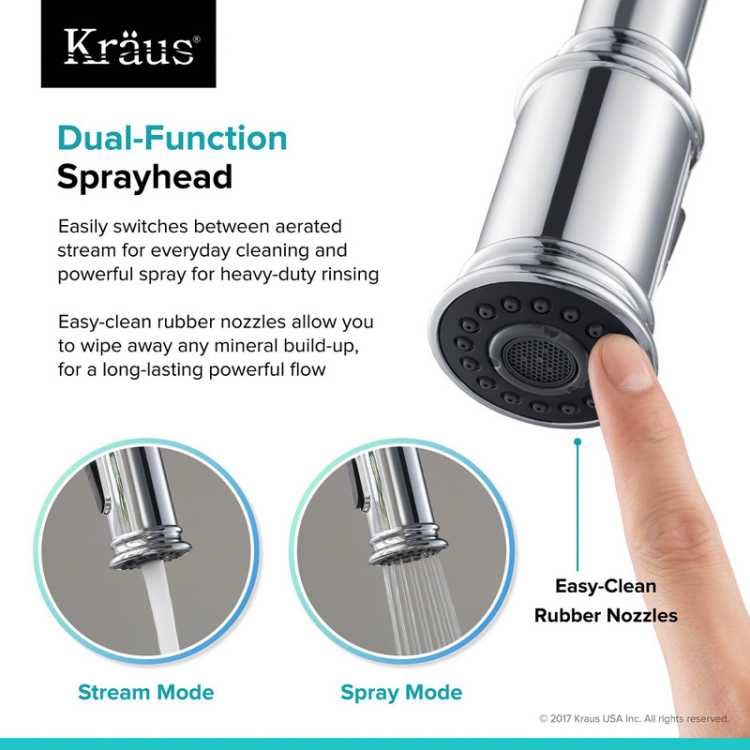Кухонний змішувач SELLETTE™ KPF-1680SFS Kraus