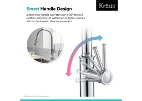 Кухонний змішувач SELLETTE™ KPF-1680SFS Kraus-foto7