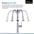 Кухонний змішувач SELLETTE™ KPF-1680SFS Kraus