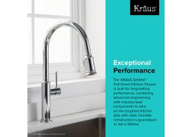 Кухонний змішувач SELLETTE™ KPF-1680SFS Kraus-foto4