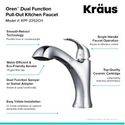 Кухонний змішувач OREN™ KPF-2252SFS Kraus-foto7