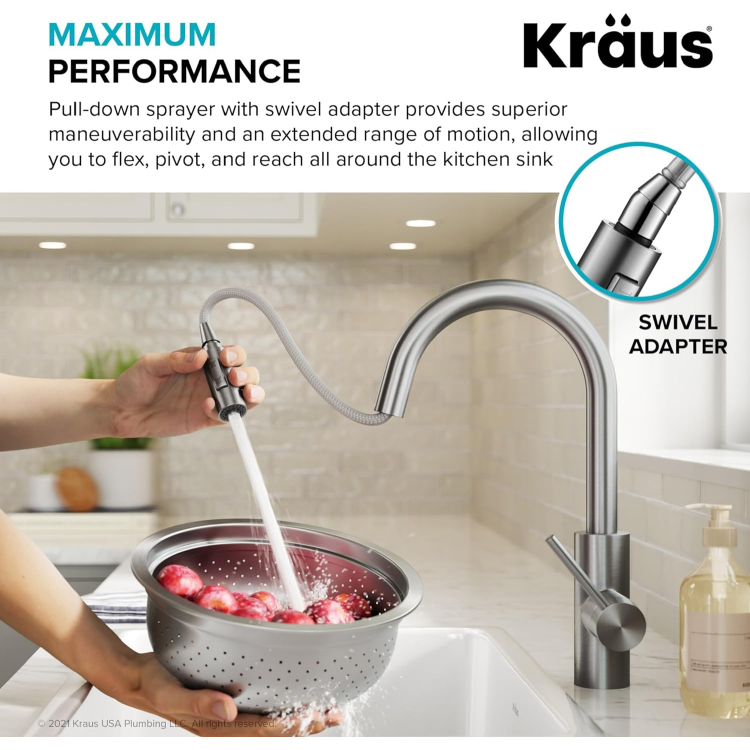 Кухонний змішувач OLETTO™ KPF-2620SFACB Kraus