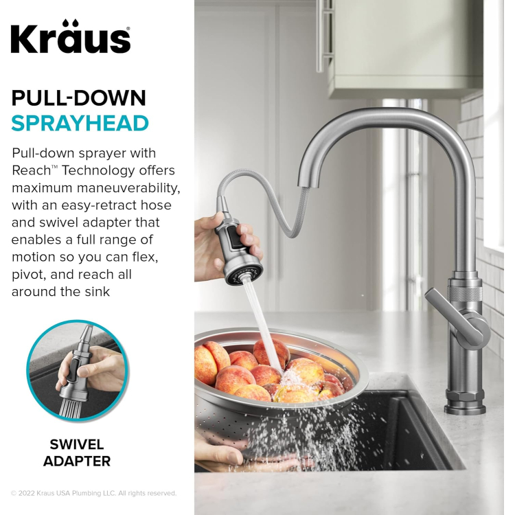 Змішувач кухонний ALLYN™ KPF-4102SFACB Kraus