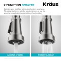 Змішувач кухонний ALLYN™ KPF-4102SFACB Kraus