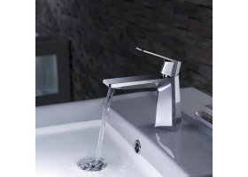 Змішувач для умивальника APLOS KEF-15301CH Kraus с донним клапаном-foto8