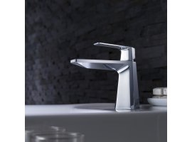Змішувач для умивальника APLOS KEF-15301CH Kraus с донним клапаном-foto8