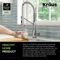 Змішувач кухонний 2в1 BOLDEN™ KFF-1610CH Kraus з підключенням фільтрованої води