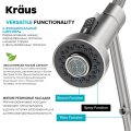 Змішувач кухонний 2в1 BOLDEN™ KFF-1610CH Kraus з підключенням фільтрованої води