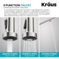Змішувач кухонний 2в1 BOLDEN™ KFF-1610CH Kraus з підключенням фільтрованої води