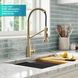Змішувач кухонний 2в1 BOLDEN™ KFF-1610SFACB Kraus з підключенням фільтрованої води-foto9