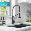 Змішувач кухонний 2в1 BOLDEN KFF-1610SFSMB Kraus з підключенням фільтрованої води