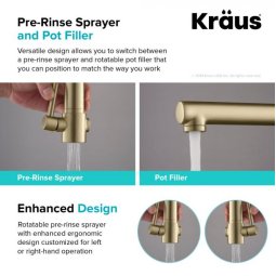 Кухонний змішувач ARTEC PRO™ KPF-1603BG Kraus-foto3