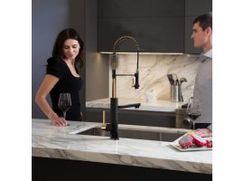 Кухонний змішувач ARTEC PRO™ KPF-1603BGMB Kraus *Товар з вітрини / з дефектами -foto2