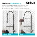 Кухонний змішувач ARTEC PRO™ KPF-1603MBSB Kraus