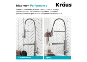 Кухонний змішувач ARTEC PRO™ KPF-1603MBSB Kraus-foto7