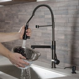 Кухонний змішувач ARTEC PRO™ KPF-1603MBSB Kraus-foto2
