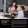 Кухонний змішувач ARTEC PRO™ KPF-1603SFACBMB Kraus