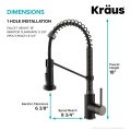 Змішувач кухонний BOLDEN™ KPF-1610MBSB Kraus 