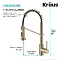 Змішувач кухонний BOLDEN™ KPF-1610SFACB Kraus