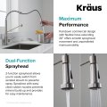 Змішувач кухонний BOLDEN™ KPF-1610SFS Kraus 