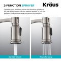 Кухонний змішувач SELLETTE™ KPF-1683SFS Kraus