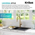 Кухонний змішувач OLETTO™ KPF-2820BB Kraus