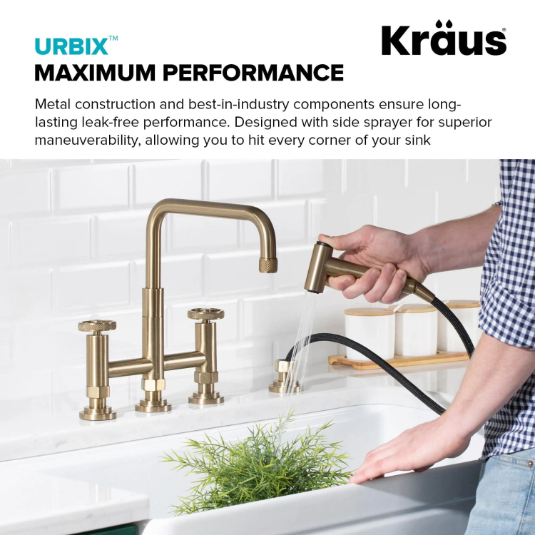 Змішувач кухонний URBIX™ KPF-3125BG Kraus