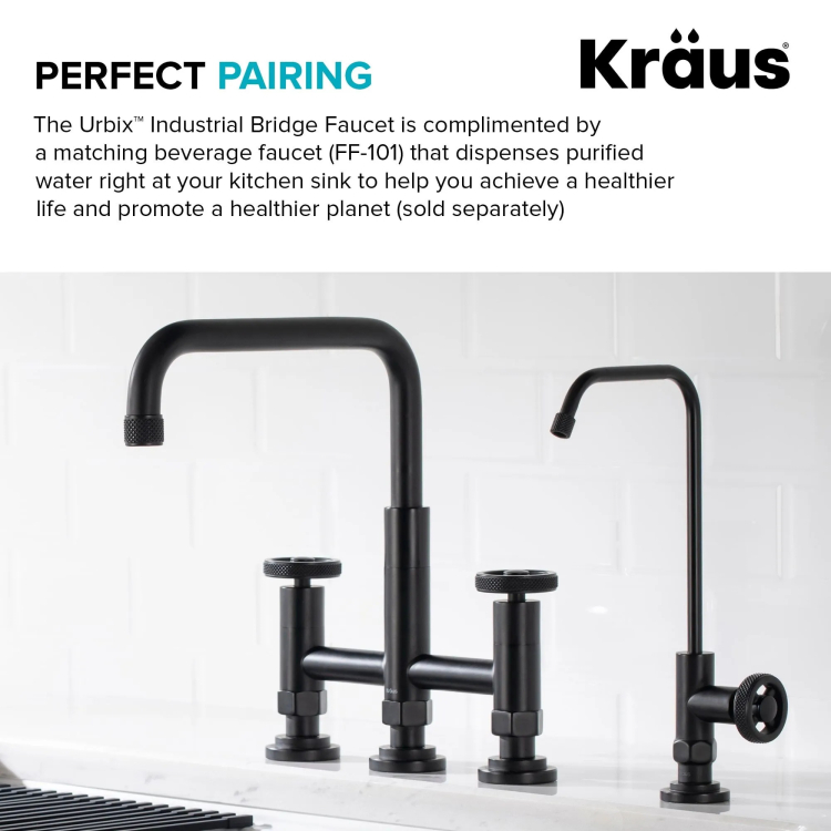 Змішувач кухонний URBIX™ KPF-3125MB Kraus