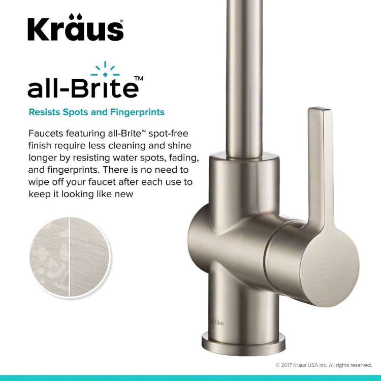 Кухонний змішувач BRITT™ KPF-1690SFS Kraus