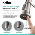 Кухонний змішувач BRITT™ KPF-1690SFS Kraus