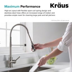 Кухонний змішувач BRITT™ KPF-1690SFS Kraus-foto3