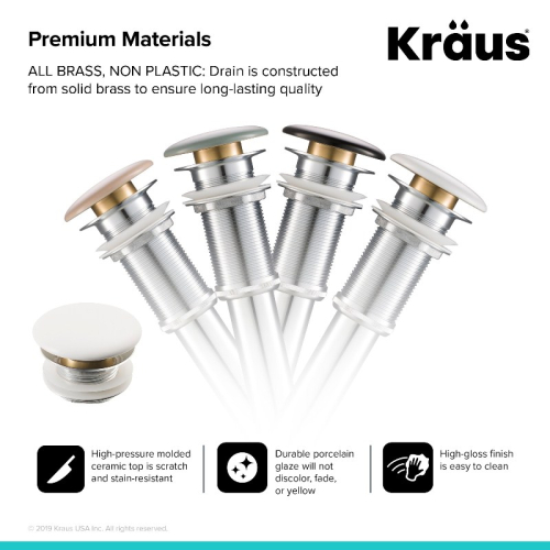 Зливний клапан Kraus PU-20-foto2